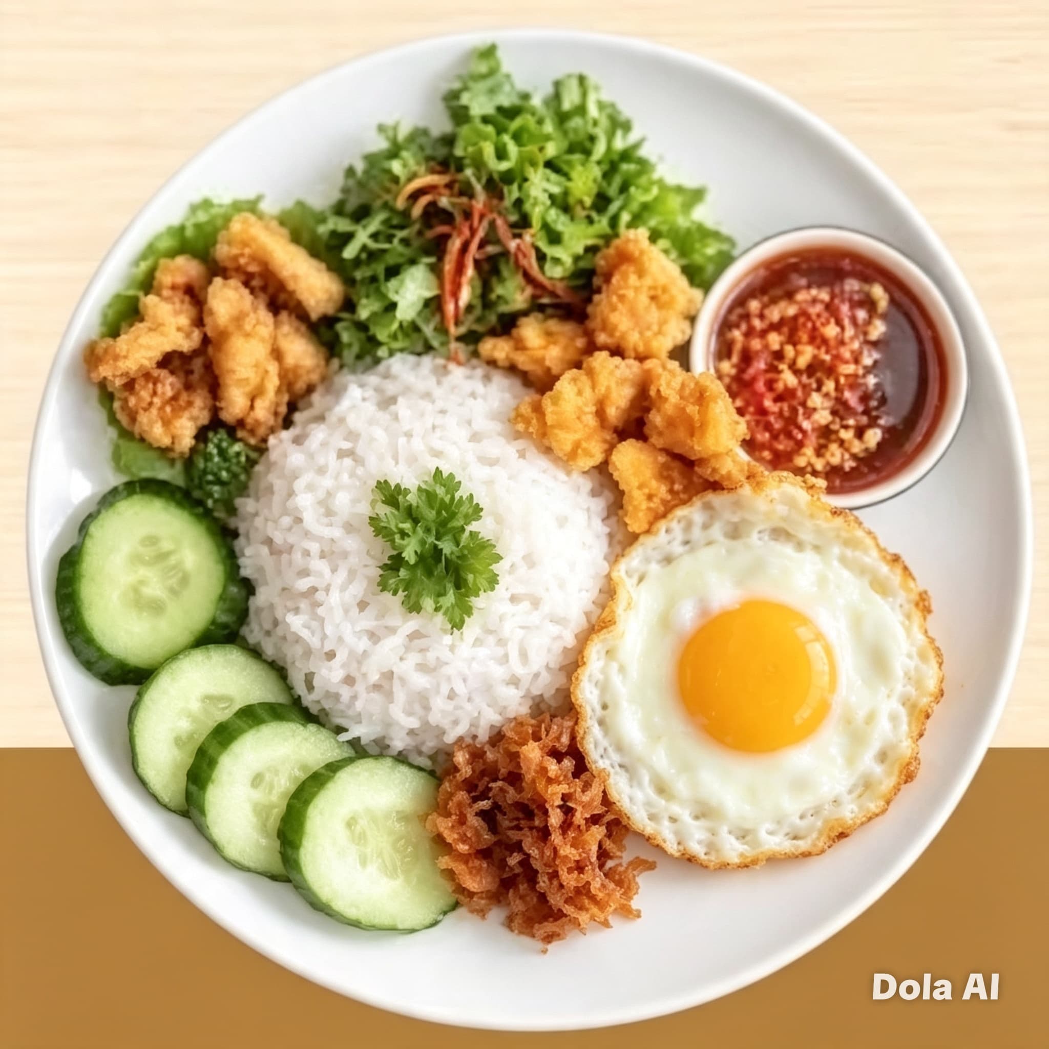 Nasi Uduk Telur