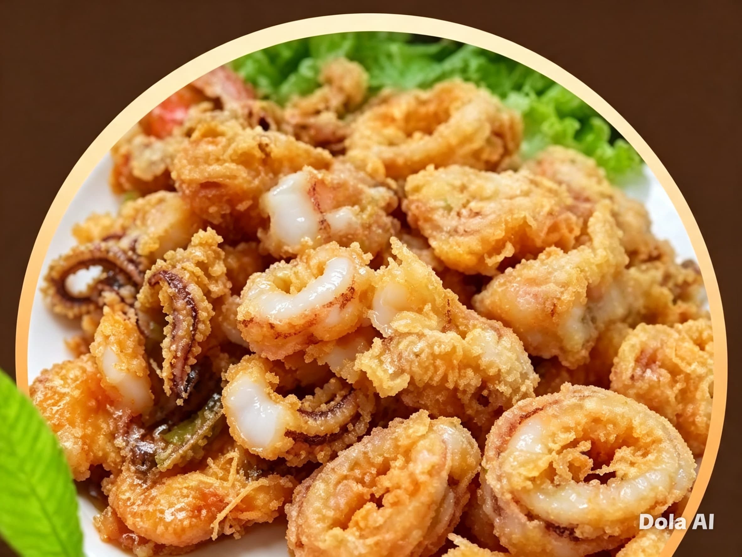 Cumi-Cumi Goreng Tepung (per ons)