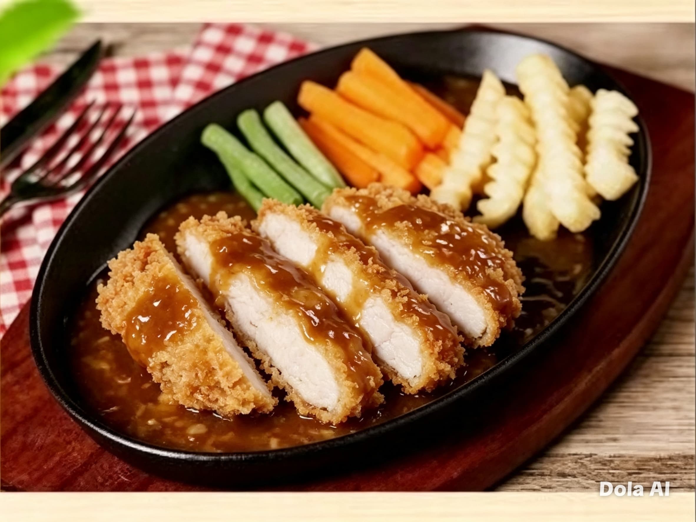 Steak Ayam Katsu