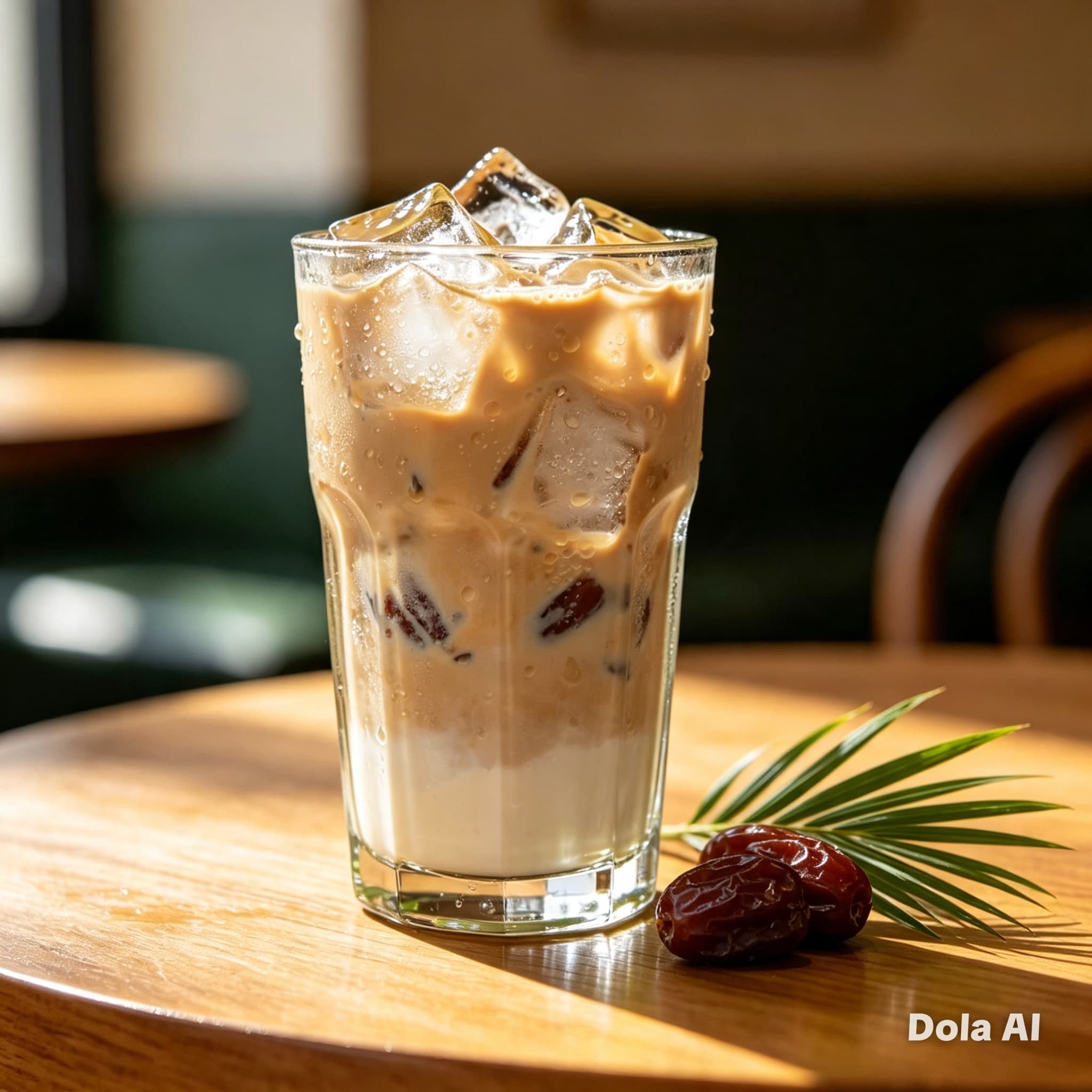 Kopi Kurma Susu (Dingin)