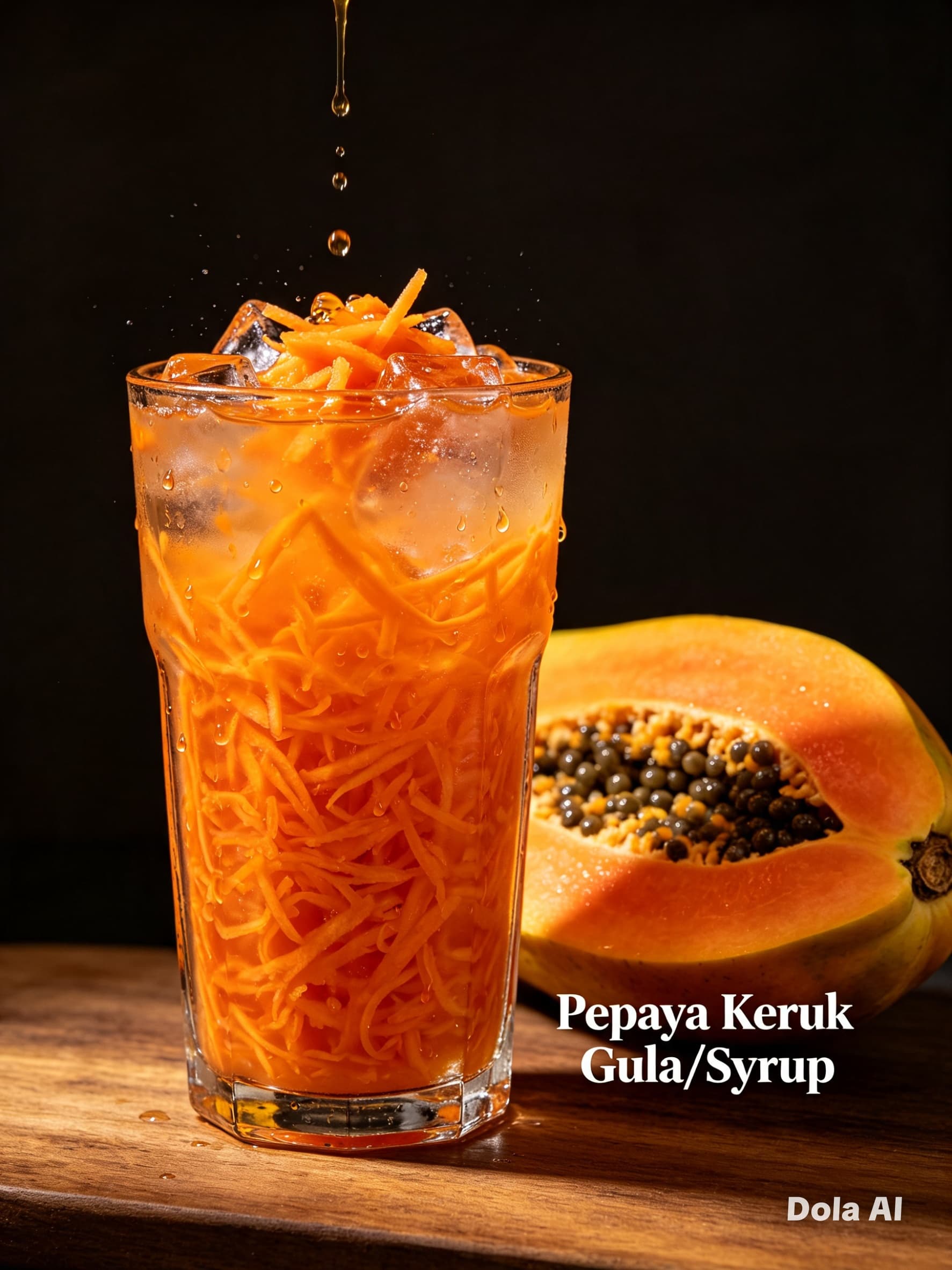 Pepaya Keruk Gula/Syrup